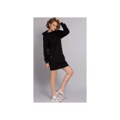 Sukienko-bluza Hot Madgirl - czarna. Czarne bluzy Madnezz, l, z aplikacjami, z bawełny, bez kaptura. Za 249.00 zł.