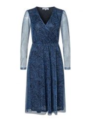 More & More Sukienka w kolorze granatowo-czarnym rozmiar: 38. Niebieskie sukienki More & More, bez wzorów, bez kołnierzyka, bez ramiączek, midi. Za 184.02 zł.