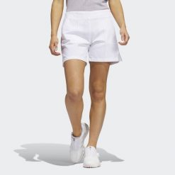 Pintuck 5-Inch Pull-On Golf Shorts. Czarne spódnice Adidas, s, bez wzorów, z materiału, sportowe, sportowe. Za 299.00 zł.