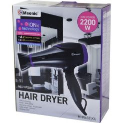 Suszarka do włosów Msonic MHR4581KU 2200W (MHR4581KU). Suszarki do włosów marki MSONIC. Za 49.18 zł.