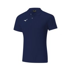 Polo Mizuno Shizuoka. Niebieskie koszulki polo Mizuno, bez wzorów, bez kołnierzyka, bez ramiączek. Za 188.00 zł.