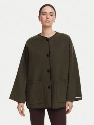 Marella Płaszcz wełniany Satira 2623086034 Brązowy ciemny Relaxed Fit. Brązowe płaszcze Marella, na zimę, bez wzorów, z wełny, bez kaptura. Za 1,999.00 zł.