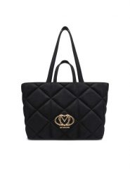 LOVE MOSCHINO Torebka JC4397PP0NKE0000 Czarny. Czarne torebki klasyczne Love Moschino, bez wzorów, z materiału, bez dodatków. Za 1,099.00 zł.