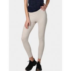 Legginsy damskie Luhta Eriksen. Brązowe legginsy Luhta, bez wzorów. Za 369.00 zł.