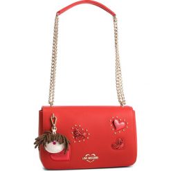 Torebka LOVE MOSCHINO - JC4059PP17LF0500 Rosso. Czerwone torebki klasyczne Love Moschino, bez wzorów, ze skóry ekologicznej, bez dodatków. W wyprzedaży za 519.00 zł.