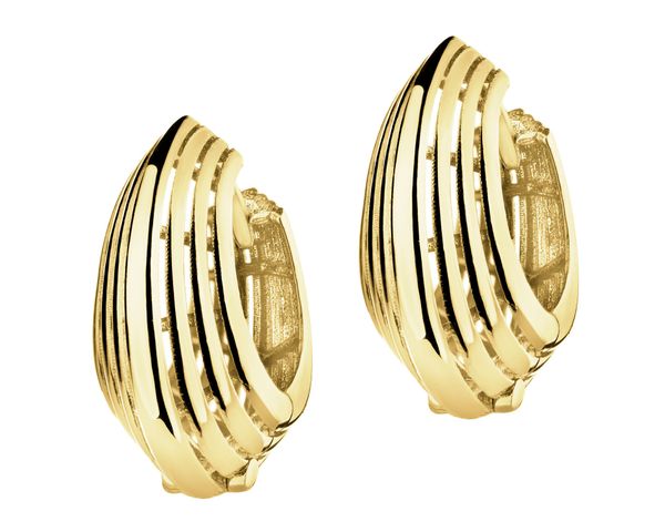 Złote kolczyki. Żółte kolczyki Apart, złote. Za 2,059.00 zł.
