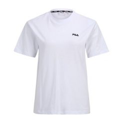 Koszulka damska FILA Biendorf. Białe bluzki Fila, xs, bez wzorów, sportowe, bez kołnierzyka, bez ramiączek. Za 72.99 zł.