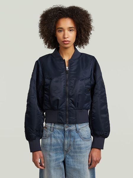 G-Star Kurtka w kolorze granatowym rozmiar: L. Niebieskie kurtki G-Star, l, bez wzorów, bez kaptura. Za 354.95 zł.