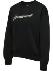 Hummel Bluza treningowa hmlCLUB W z bawełny ekologicznej i poliestru z. Czarne bluzy Hummel, m, bez wzorów, z bawełny, bez kaptura. Za 197.00 zł.