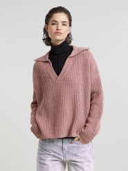 G-Star Sweter w kolorze jasnoróżowym rozmiar: M. Różowe swetry G-Star, m, bez wzorów, z wełny, bez ramiączek. Za 202.50 zł.