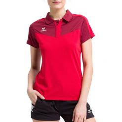 Damska koszulka polo Erima Squad. Czerwone bluzki Erima, bez wzorów, z materiału, bez kołnierzyka, bez ramiączek. W wyprzedaży za 139.15 zł.
