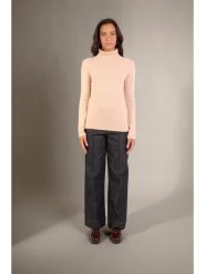 Perfect Cashmere Kaszmirowy golf w kolorze beżowym rozmiar: XL. Brązowe golfy Perfect Cashmere, xl, bez wzorów, z kaszmiru, bez ramiączek. Za 480.90 zł.