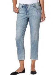 WITT WEIDEN Dżinsy - Slim fit - w kolorze błękitnym rozmiar: 40. Niebieskie jeansy WITT WEIDEN, bez wzorów. Za 87.40 zł.