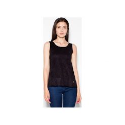 Bluzka VT001 Czarny. Czarne bluzki Venaton, xl, bez wzorów, bez kołnierzyka, bez ramiączek. Za 99.00 zł.