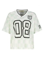 Sublevel Koszulka w kolorze zielono-białym rozmiar: M. Zielone bluzki Sublevel, m, bez wzorów, bez kołnierzyka, bez ramiączek. Za 60.99 zł.