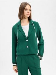 Marc Cain bluza dresowa Kobiety Bawełna zielony, 38. Zielone bluzy Marc Cain, bez wzorów, z bawełny, bez kaptura. Za 949.95 zł.
