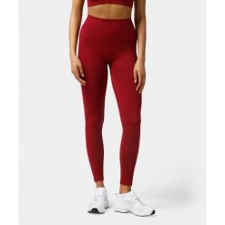 Legginsy bezszwowe push-up Carpatree Elite czerwone. Czerwone legginsy Carpatree, m, bez wzorów, z elastanu, z podwyższonym stanem. W wyprzedaży za 169.99 zł.