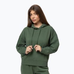 Bluza damska Pitbull Lovia Hooded. Zielone bluzy PITBULL, l, bez wzorów, z bawełny, bez kaptura. Za 189.99 zł.