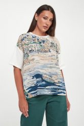 Bluzka damska jedwabna Terzo WEEKEND MAX MARA. Bluzki Weekend Max Mara, s, bez wzorów, z jedwabiu, bez kołnierzyka, bez ramiączek. Za 569.00 zł.