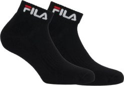 Skarpety Fila 2-pak Najwyższej Jakości Czarne 39-42. Czarne skarpety 661, bez wzorów, z bawełny. Za 118.99 zł.