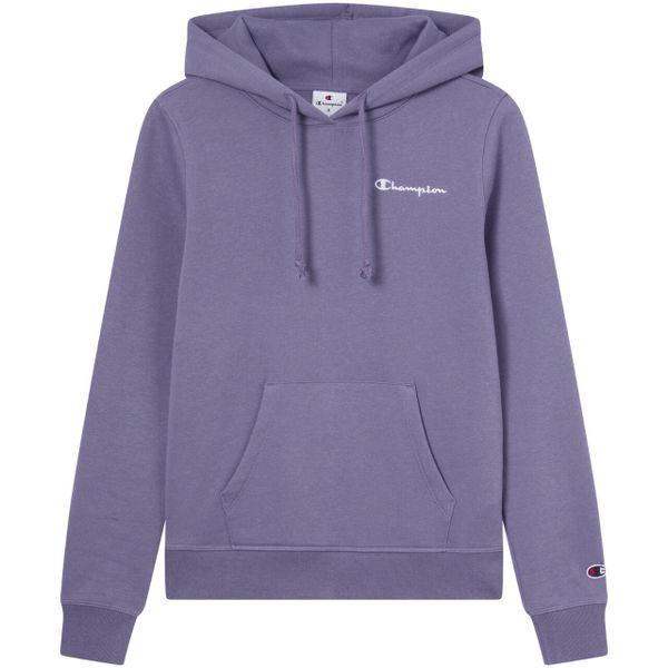 Bluza damska Champion Hooded Sweatshirt. Fioletowe bluzy Champion, l, bez wzorów, z bawełny, z kapturem. Za 203.99 zł.