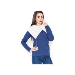 Bluza K140 Granat. Niebieskie bluzy Katrus, xl, bez wzorów, z bawełny, bez kaptura. Za 109.00 zł.