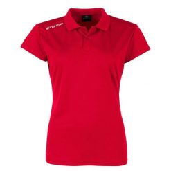 Damska koszulka polo Stanno Field. Czerwone koszulki polo STANNO, xl, bez wzorów, bez kołnierzyka, bez ramiączek. Za 150.50 zł.