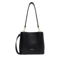 Torebka GINO ROSSI. Czarne torebki klasyczne Gino Rossi, bez wzorów, bez dodatków. Za 279.99 zł.