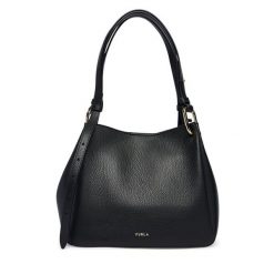 Torebka Furla. Czarne torebki klasyczne Furla, bez wzorów, bez dodatków. Za 1,709.00 zł.