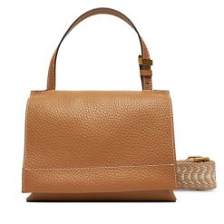 Torebka Gianni Chiarini. Brązowe torebki klasyczne Gianni Chiarini, bez wzorów, bez dodatków. Za 629.99 zł.