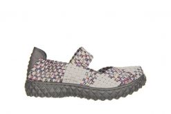 Półbuty Rock Over Grey Klimit 032914, Wielokolorowy, Materiał - 39. Szare obuwie sportowe Rock Spring, z materiału, bez zapięcia. W wyprzedaży za 164.99 zł.