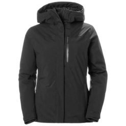 Damska kurtka narciarska Helly Hansen Snowplay. Czarne kurtki narciarskie Helly Hansen, l, bez wzorów, z poliesteru, bez kaptura, narciarskie. Za 1,023.55 zł.