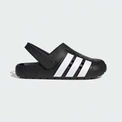 Klapki Adilette Clog 2.0. Białe klapki Adidas, bez wzorów, bez obcasa. Za 167.00 zł.