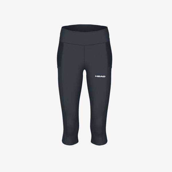 Legginsy 3/4 damskie POWER. Niebieskie legginsy Head, s, bez wzorów. W wyprzedaży za 210.00 zł.