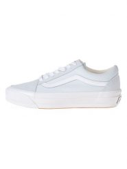Vans Skórzane sneakersy "Old Skool" w kolorze błękitnym rozmiar: 40,5. Niebieskie trampki Vans, bez wzorów, bez zapięcia. Za 189.95 zł.