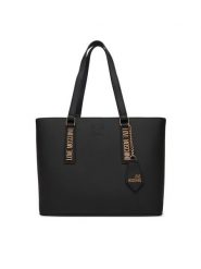 LOVE MOSCHINO Torebka JC4292PP1NL1500A Czarny. Czarne torebki klasyczne Love Moschino, bez wzorów, ze skóry, bez dodatków. Za 1,239.00 zł.