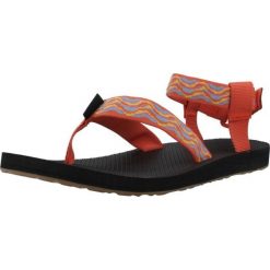 Sandały TEVA W ORIGINAL REVIV Pomarańczowy. Brązowe sandały Teva, bez wzorów, z tkaniny, bez obcasa, bez zapięcia. Za 229.99 zł.