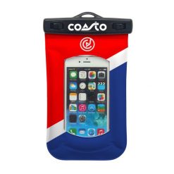 Wodoszczelna saszetka – przenośny dry bag Skiffo. Czerwone torby na ramię COASTO, bez wzorów, z neoprenu, sportowe, na ramię, bez dodatków. Za 119.00 zł.