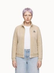 Bluza damska Le Coq Sportif Contemporain SP N°1. Brązowe bluzy Le Coq Sportif, m, bez wzorów, z materiału, bez kaptura. Za 368.50 zł.