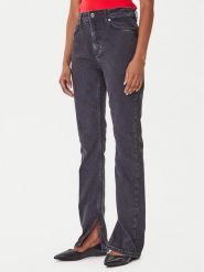 HUGO Jeansy Gitria_1 50546503 Szary Slim Fit. Szare jeansy Hugo, bez wzorów. Za 529.99 zł.