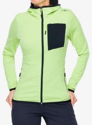 Bluza rozpinana damska CMP Solvixa. Zielone bluzy CMP, m, bez wzorów, z elastanu, bez kaptura. Za 290.39 zł.