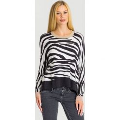 SWETER LIU JO. Czarne swetry Liu Jo, l, z aplikacjami, z materiału, bez ramiączek. Za 589.00 zł.