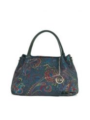 Mia Tomazzi Skórzana torebka "Gonfalone" w kolorze zielonym - 24 x 21 x 13 cm rozmiar: onesize. Zielone torby na ramię Mia Tomazzi, bez wzorów, z materiału, przez ramię, bez dodatków. Za 217.99 zł.