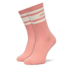 Skarpety długie Guess. Czerwone skarpety Guess, z aplikacjami. Za 69.99 zł.