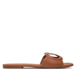 Klapki Call It Spring. Brązowe klapki Call it Spring, bez wzorów, bez obcasa. Za 179.99 zł.