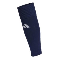 Skarpetki adidas Milano. Niebieskie skarpety Adidas, bez wzorów, z elastanu. Za 37.99 zł.