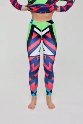 Legginsy termoaktywne Fresh Prince X damskie. Czerwone legginsy OOSC, s, bez wzorów, z materiału, długie. Za 269.99 zł.