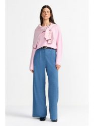 Rich & Royal Sweter w kolorze jasnoróżowym rozmiar: XS. Różowe swetry Rich & Royal, xs, bez wzorów, z bawełny, bez ramiączek. Za 230.99 zł.