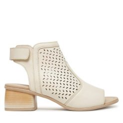 Sandały Remonte. Sandały Remonte, bez wzorów, bez obcasa, na słupku, bez zapięcia. Za 379.99 zł.