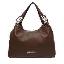 Torebka LOVE MOSCHINO. Brązowe shopper Love Moschino, bez wzorów, bez dodatków. Za 1,009.00 zł.